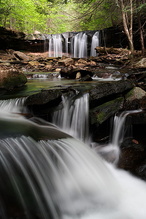 Oneida Falls - Waterfall - Ricketts Glen State Park
